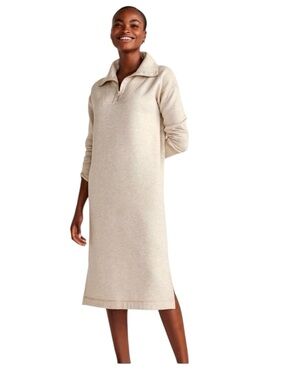 Haven well within half zip leisure dress M
